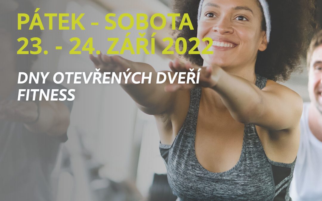 Dny fitness 23.9. a 24.9. 2022